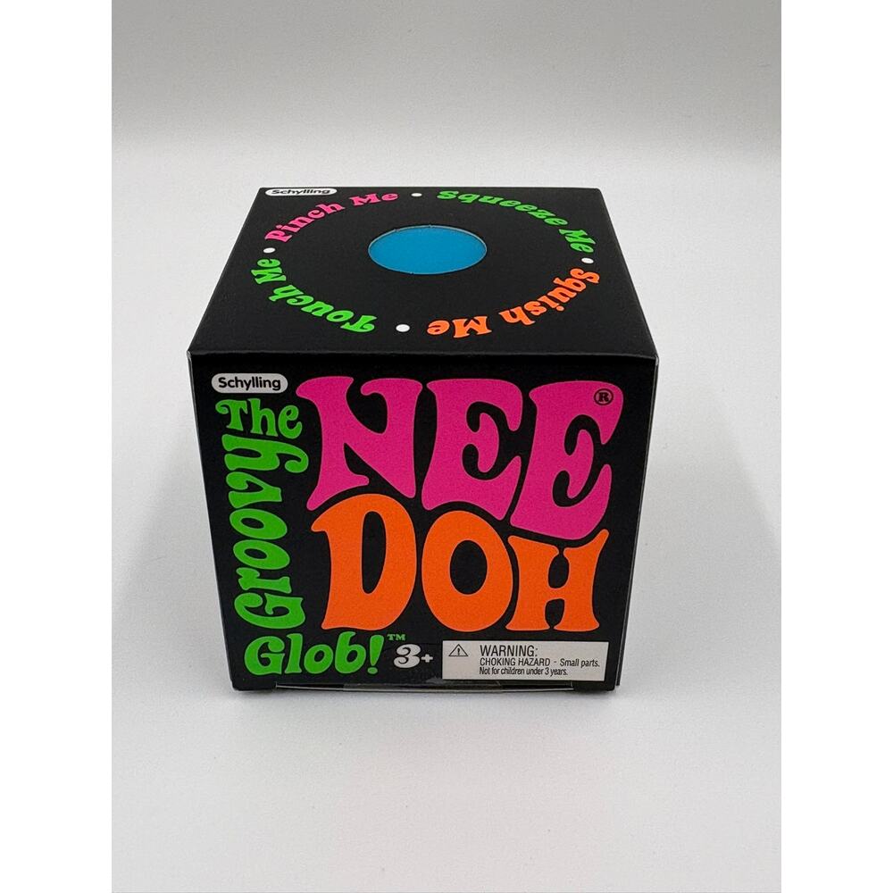 NeeDoh Groovy Glob Blue Original Squishy Sensory Fidget Schylling NEW